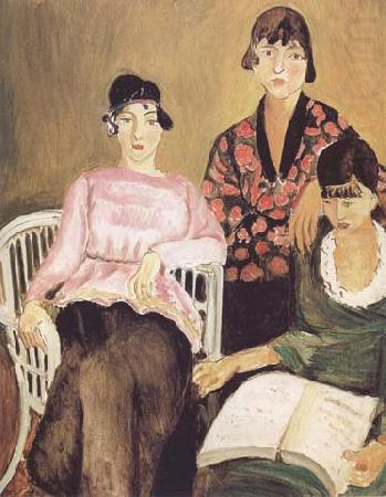 Henri Matisse Three Sisters (mk35) china oil painting image